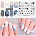 Alexnailart Nature Theme Nail Stamp Stencils - Creative Manicure Design Templates & Printing Tool 5# - Buy Online on SooperMarket.com
