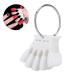 Nail Art Tips - 10pcs White Nail Sticks & Color Display Cards for Manicure & Gel Polish Practice - Buy Online on SooperMarket.com