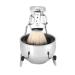 Premium Stainless Steel Shaving Brush Set - Beard Brush Holder Stand & Soap Dish | International Shipping - Buy Online on SooperMarket.com