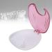 Storage case orthodontic mouth protection case portable slim night protection case mouth protection case portable waterproof storage container for adults (pink)