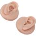 3 Pairs of Silicone Ear Models for Otoplasty & Acupuncture - Soft Flexible Jewelry Display & Piercing Practice - Buy Online on SooperMarket.com