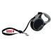 Cong roll -out dog leash in 5m length I for large dogs up to 50kg i size L i high -quality roller linen with break & lock system in black i comfortable leash with soft handle & reflective belt terrain l (up to 50 kg) black