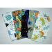 Set of 5 Little Monster Printed Flannel 8x8 Inch 1 Ply Wipes - Buy Online on SooperMarket.com