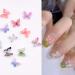 72pcs 3D Butterfly Nail Art Decoration Resin Charms - 12 Colors Pearl Beads Accessory for Acrylic Nails - BX1130-6 - Buy Online on SooperMarket.com