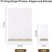 LEKOCH 100 Pcs Disposable White Napkins with Gold Design - Premium Air Laid Fabric-like Napkins for Weddings - 43x30 cm Luxury Party Supplies - Buy Online on SooperMarket.com