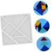 STOBOK DIY Crystal Epoxy Mold 2 Pcs Tangram Mold Model Crystal Epoxy Silica Gel Hand Mold As Shownx2pcs 11.5X11.5CMx2pcs - Buy Online on SooperMarket.com