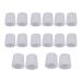 Toe Cushion Tube ANGGREK 8 Pairs Silicone Toe Sleeve Men Women Pain Relief Toe Protector Cover for Corn Blisters Hammer Toe Protect Toe from Rubbing and Other Painful Toe Problems