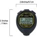 FCXJTU Waterproof Digital Stopwatch - 20 Rounds Memory Silent Large Display for Sports & Swimming Training - Buy Online on SooperMarket.com