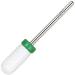 PANA Smooth Top Small Barrel 3/32" Ceramic Bit - Coarse Grit - Fast remove Acrylic or Hard Gel Nail Drill Bit for Manicure Pedicure Salon Professional or Beginner Coarse Small Barrel