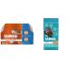 IAMS Perfect Portions Healthy Wet Cat Food Adult Grain Free Cuts in Gravy - Chicken and Tuna 12CT & Proactive Health Dry Cat Food Adult - Indoor Weight & Hairball Care - Chicken & Turkey 3.18kg