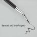 Eye Makeup Gel Eyeliner Brushes Ultra Fine Bent Angled Cosmetics Brush Eyeliner Thin for Gel or Powder Eye Line - Buy Online on SooperMarket.com