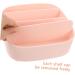 Angoily Makeup Storage Box | Lipstick Organizer & Eyeshadow Palette Holder - Pink Vanity Organizer Tray 20.6X20X8.6CM - Perfect for Drawers & Desktops - Buy Online on SooperMarket.com
