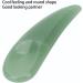 Mini Makeup Mask Spatula Curved Cosmetic Spatula Scoop Mini Gua Sha Jadestone Curved Makeup Eye Cream Cosmetic Spatula (Green) - Buy Online on SooperMarket.com