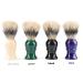 Premium Green Hair Shaving Brush | Bristle Safety Neck Sweep & Beard Grooming - International Shipping Available - Buy Online on SooperMarket.com