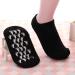 2 Pairs Moisturizing Gel Socks | Vitamin & Oil Infused Spa Foot Care | Black & Purple for Women - Buy Online on SooperMarket.com