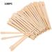 100 Pcs Waxing Wooden Spatula Set - Eyebrow Wax Applicators & Hair Removal Sticks for Smooth Skin - Buy Online on SooperMarket.com