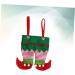 RORPOIR Christmas Candy Bag Santa Claus Goodie Bags Candy Bag for Christmas Bag for Red Handbag Red Medium - Buy Online on SooperMarket.com