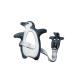Bickiepegs Peggie the Penguin Sensory Bite Toy | Dental Aid for Babies & Toddlers | Front Gray & White Clip-On Teether - Buy Online on SooperMarket.com