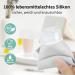 OPRET 100ml Silicone Travel Bottles Set - 3 Leakproof & Refillable TSA-Approved Containers for Shampoo & Cream - BPA-Free Black & Gray - Buy Online on SooperMarket.com