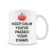 Giftme Keep Calm You've Passed Your Exams 11oz Coffee Tea Ceramic Mug.