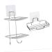 Ciieeo Soap Dish Soap Holder Stainless Steel Shelf