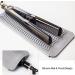 ANGENIL Professional Silicone Heat Resistant Mat Pouch - Portable Travel Mat for Hair Tools - Grey - Buy Online on SooperMarket.com