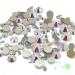 Crystal-Wholesale Swarovski 2058/2088 Crystal Nail Art Mixed Flatbacks Rhinestones  Crystal AB (001 AB)
