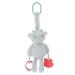 Apricot Lamb Baby Stroller or Car Seat Activity and Teething Toy Features Plush Dragon Character Gentle Rattle Sound & Soft Teether 8.5 Inches