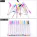 10Pcs Reusable Eyebrow Brush Tube Dust-Proof Eyelash Brush Tube Replaceable Makeup Brushes Mascara with New Eyelash Resin Drill - Buy Online on SooperMarket.com