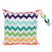 Baby Diaper Bag Wet Dry Bag Baby Nappy Organizer Bag Waterproof Zipper Bag Washable Reusable Baby Cloth Wet Bag (Color 8 M) Color 8 M