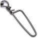 Dr.Fish Fishing Snap Swivels  Ball Bearing Swivels with Stainless Steel Coastlock Snap  Corrosion Resistant Black Nickel Coating  High Strength 26Lb to 503Lb  Saltwater Swivels Fishing Tackle #7-232LB 20 - Buy Online on SooperMarket.com