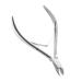 Velodios Cuticle Trimmer and Cuticle Cutter Extremely Sharp Cuticle Nippers Professional Stainless Steel Cuticle Remover Perfect Nail Care Tool for Home/Spa/Salon Manicures - Silver