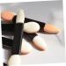 Baluue 100 Pcs Women Makeup Brush Make Eye Shadow Brush Eye Shadow Applicator Blending Brush mediumx2pcs Assorted Colorx2pcs - Buy Online on SooperMarket.com
