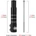 Wake Bike Stem Riser - Adjustable Aluminium Alloy Handlebar Extender for Mountain Bike, Road Bike, MTB, BMX - Black - Buy Online on SooperMarket.com