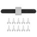 Natudeco hair separating ring hair selection ring hair teasing tool professional dog salon hair selection tool hair needle magnetic bracelet stying tool
