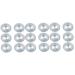 OUNONA 18 Pcs Mold Ball Cake Pans Chocolate Candy Baking Cookie Moulds Mini Dome Cake Tins Muffin Baking Cups Hemisphere Cake Pan Sphere Cake Mould Paper Cup Non Stick 3D Aluminum Alloy Silverx3pcs 8X8X4CMx3pcs