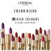 L'Or al Paris Color Riche Satin Smooth Lipstick Moisturising Pure Pigment Lip Colour With Omega 3 & Vitamin E 129 Montmarte Montmarte 129 1 count (Pack of 1) - Buy Online on SooperMarket.com