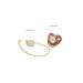 Gold Rhinestone Baby Pacifier Set | Lightweight Pacifier for 6-18 Months | Stylish Baby Home Use (Letter H) - Buy Online on SooperMarket.com