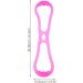 Kisangel Yoga Resistance Bands - Elastic Pull Rope Figure 8 Silicone Fitness Band for Strength Training & Tension Exercises - Buy Online on SooperMarket.com