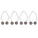 Facial Dimple Trainer 2 Pairs Easy to Use Muscle Exerciser for Daily Use (Black)