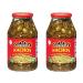 Nachos Jalapeno Peppers Sliced 64 fl Oz/4 lb. Kosher, Spicy- PK of 2 Glass Jars 8 Pound (Pack of 1)