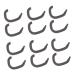 6 Pairs Auricle Corrector Tools Earmuffs Ear Corrector Ear Aesthetic Correctors Protruding Ear Corrector Aesthetic Ear Corrector Ear Support Ear Pads Silica Gel