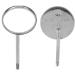 10pcs Stainless Steel Round Telescopic Inspection Mirrors - 2.2cm Mouth Mirror for Detail Observation | International Shipping - Buy Online on SooperMarket.com