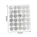 Balacoo 1800 Pcs Makeup Glue Stickers for Eyelash Extensions - Silver Tray Adhesive Stickers for False Lashes & Lash Tools - Buy Online on SooperMarket.com