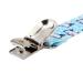 4pcs Baby Pacifier Clip Set - Cotton Strap Chain for Infants - Unisex Light Blue Baby Gift - Buy Online on SooperMarket.com
