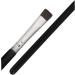 Baluue 12 Pcs Flat Eyebrow Brush Eyebrow Eyeliner Brush Eyeliner Makeup Brush Eye Brush Wooden Handle Black - Buy Online on SooperMarket.com