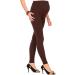 FUTURO FASHION Maternity Leggings | Full Length Cotton Pants for Women | Brown, Size 8-22 - Buy Online on SooperMarket.com