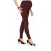 FUTURO FASHION Womens Maternity Leggings Full Ankle Length Cotton Leggings Comfortable Maternity Leggings for Ladies Soft Pregnancy Pants Belly Support Size 8-22 16 Brown