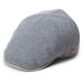 Jeff & Aimy Summer Mens Cotton Flat Cap Ivy Gatsby Newsboy Driving Irish Cabbie Golf Hat 89047#grey Medium-Large