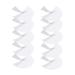 TULOBI 200 Pcs Eyeshadow Shields for Eye Makeup Eyeshadow Pads Professional Stencils Lint Free Under Eye pads Under Patches Guards Prevent Makeup Residue 200 Count (Pack of 1)